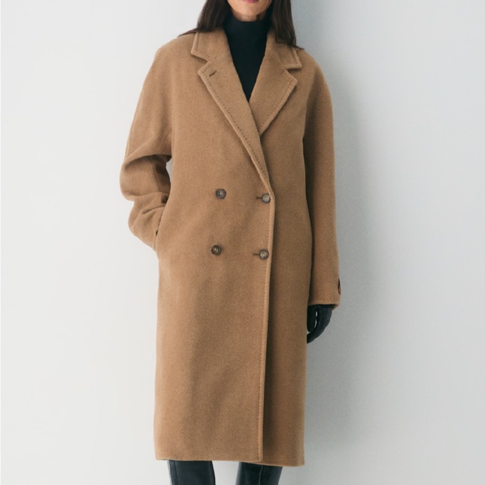 Aritzia Babaton The Slouch Coat (Re-Camel wool) - Picture 12 of 12